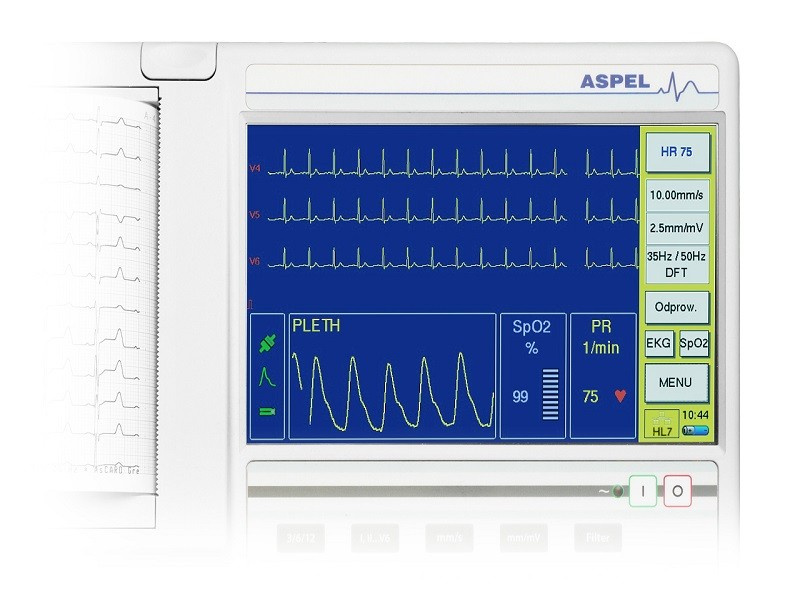 Aspel Ecg Grey V P Aparat Ekg