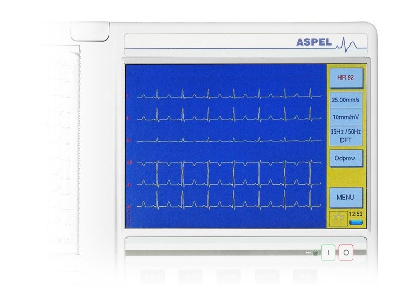 ASPEL ECG GREY V 07 325 Aparat EKG