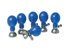 Elektrody EKG przyssawkowe EP-24, dla dorosłych, ø 24 mm, niebieskie, 1 kpl. - 6 szt.