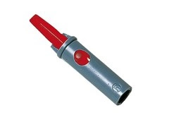 Krokodylek do EKG czerwony