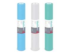 Rolki jednorazowe z włókniny 50 x 50 cm (100 sztuk na rolce)