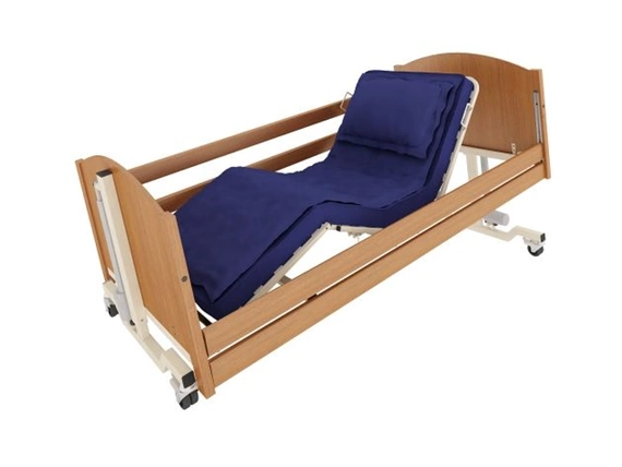 Łóżko rehabilitacyjne Taurus LOW z leżem metalowym, o obniżonej konstrukcji