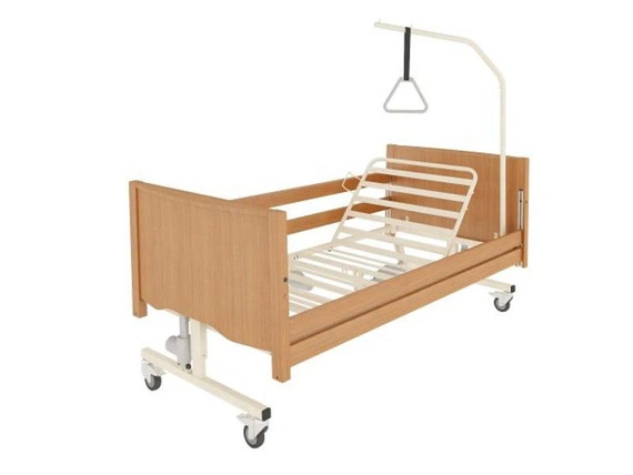 Łóżko rehabilitacyjne Taurus LUX z leżem drewnianym