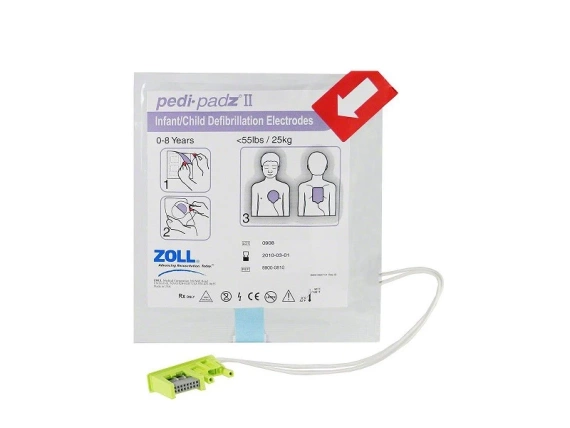 Elektrody pediatryczne Zoll pedi padz II (AED PLUS)