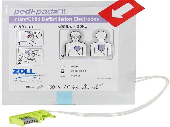 Elektrody  do defibrylatora pediatryczne Zoll Pedi-Padz II (ZOLL AED PLUS)