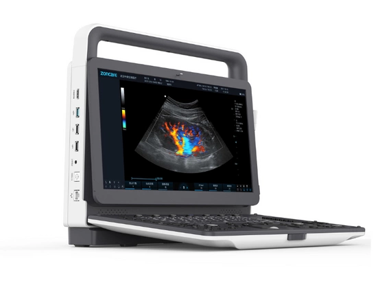 Mobilny aparat USG Zoncare M70 z głowicą liniową