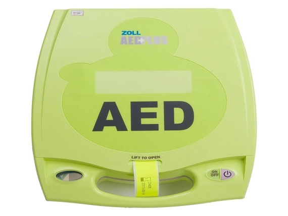 Defibrylator AED Zoll AED Plus wraz bateriami, torbą i elektrodami CPR-D