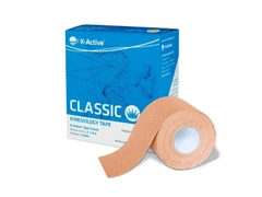 Taśma do kinesiotapingu K-Active Tape 5cmx5m beżowa