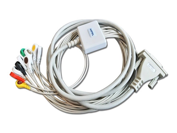 Kabel ASPEL KEKG-51 v.103 do cykloergometru CRG200 oraz CRG-601 (10 odprowadzeń)