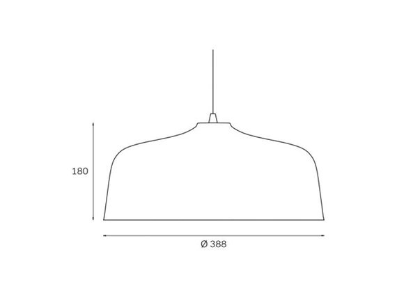 Lampa antydepresyjna wisząca Candeo